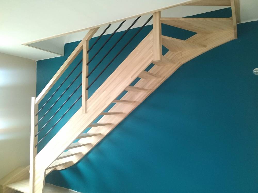 escalier en bois