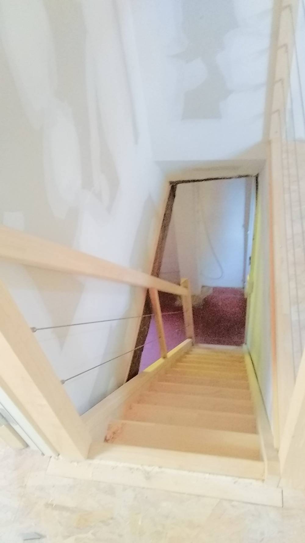 escalier penché