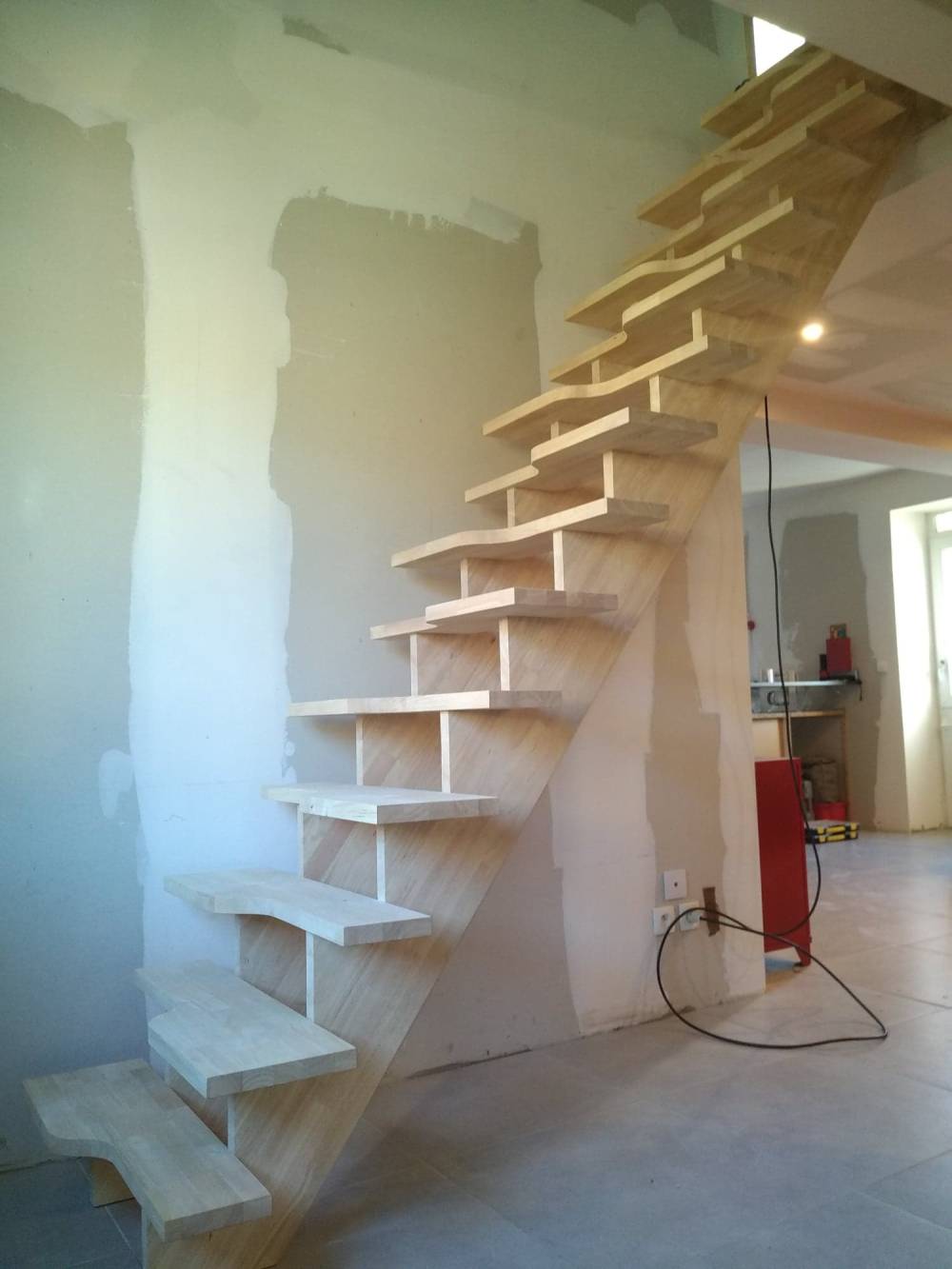 petit escalier de coté