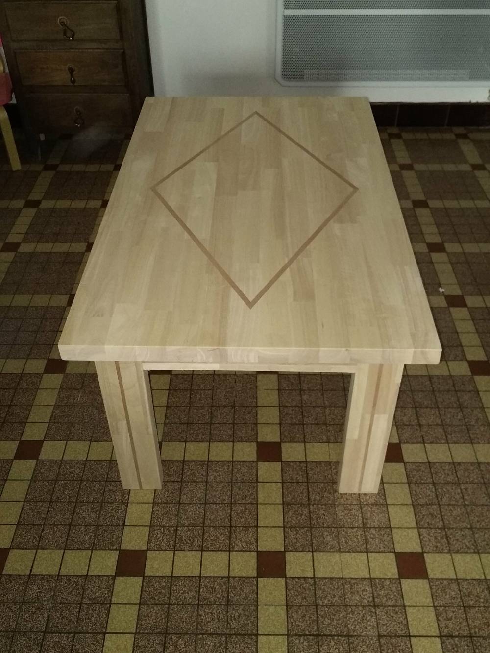 Fabrication table basse