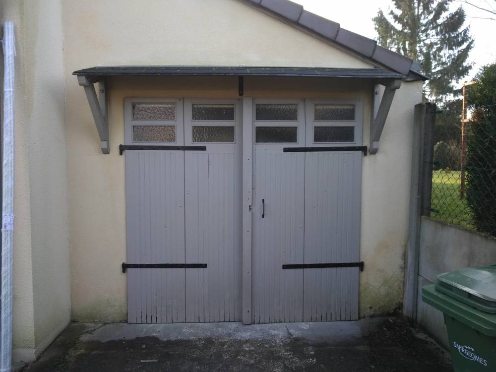 pose porte de garage