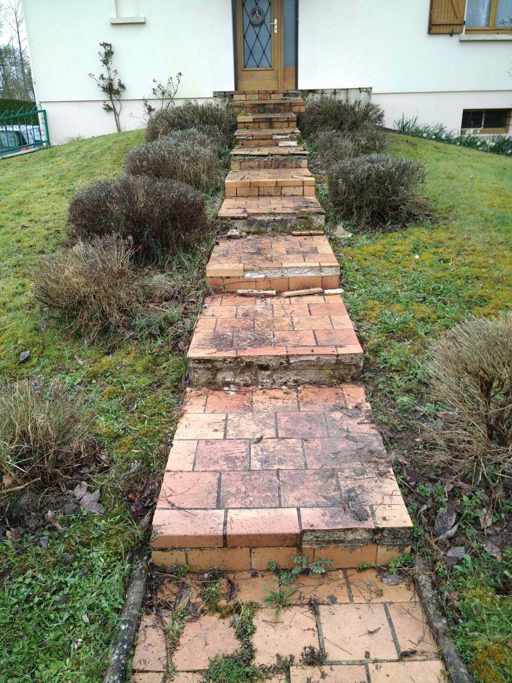 avant escalier