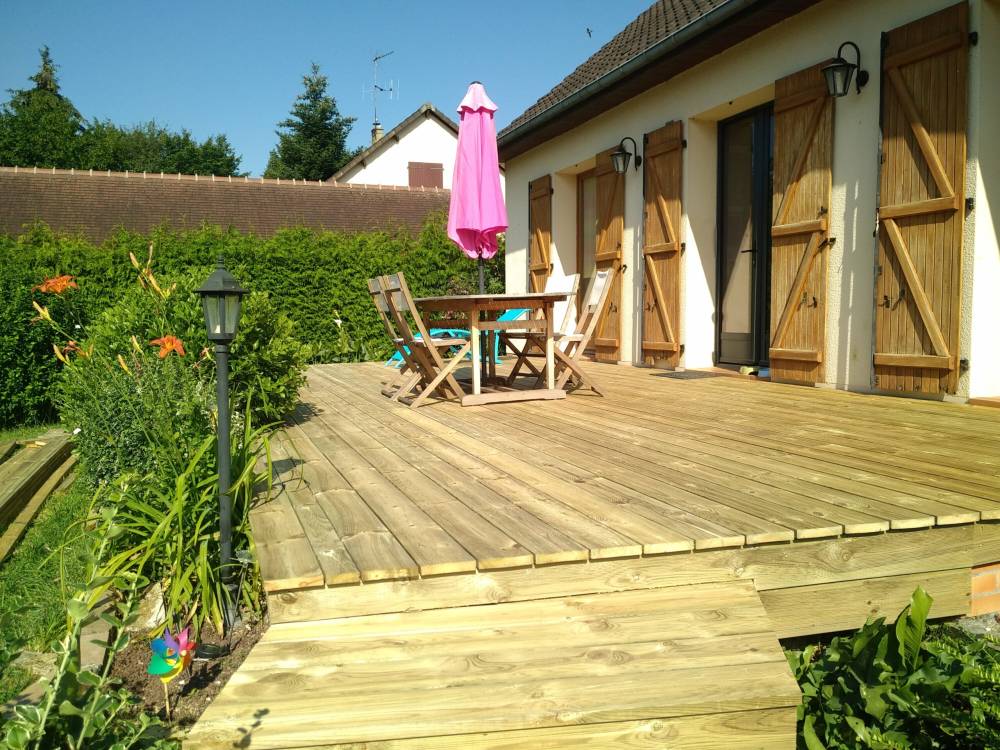 terrasse en bois