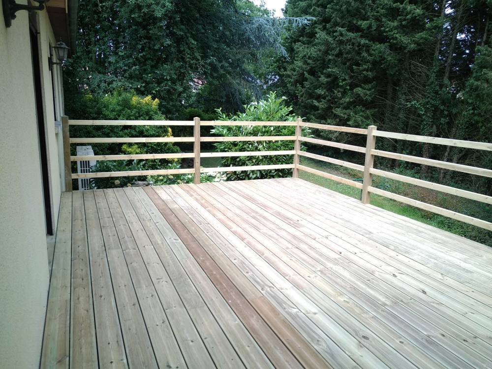 Terrasse fini vue