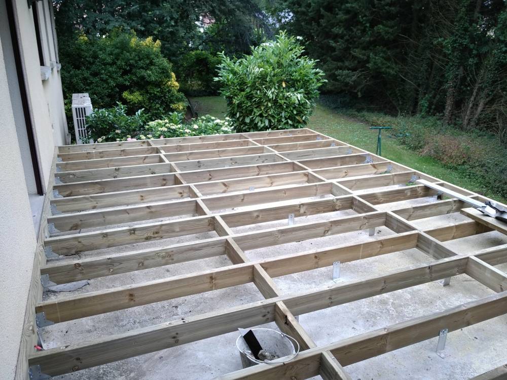 terrasse pendant travaux